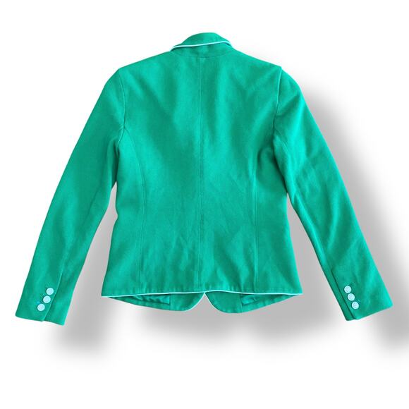 Gap Green The Academy Blazer Size 2 Twee, Preppy, Casual,‎ Office - Picture 5 of 8